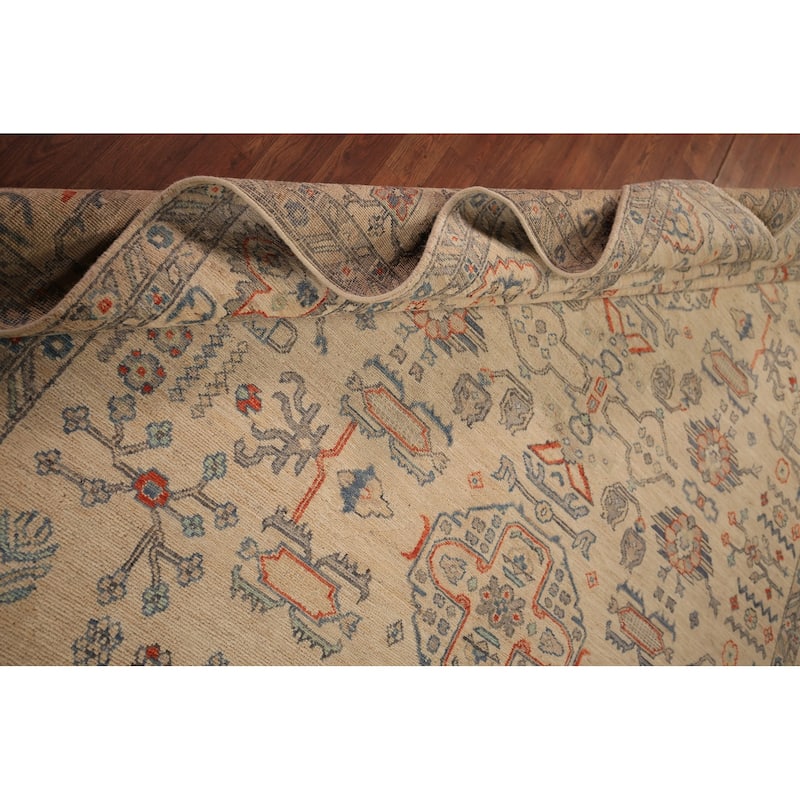 Ziegler Oriental Area Rug Hand-Knotted Wool Carpet - 7'7" x 9'11"