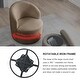 preview thumbnail 36 of 54, 360 Swivel Barrel Chair with Round Storage Chair