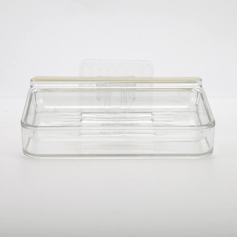 Portable Wall Mounted Soap Holder for Bathroom 5.31"x4.13"x1.1" 1 Pc