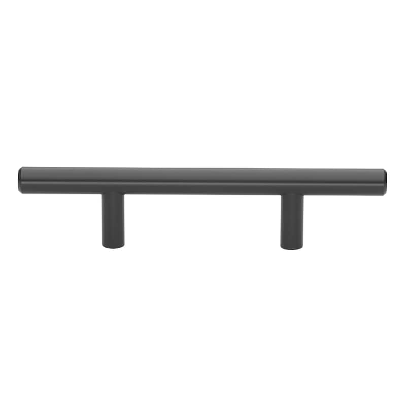 GlideRite 10-Pack 3-inch Center Solid Steel Cabinet Pull