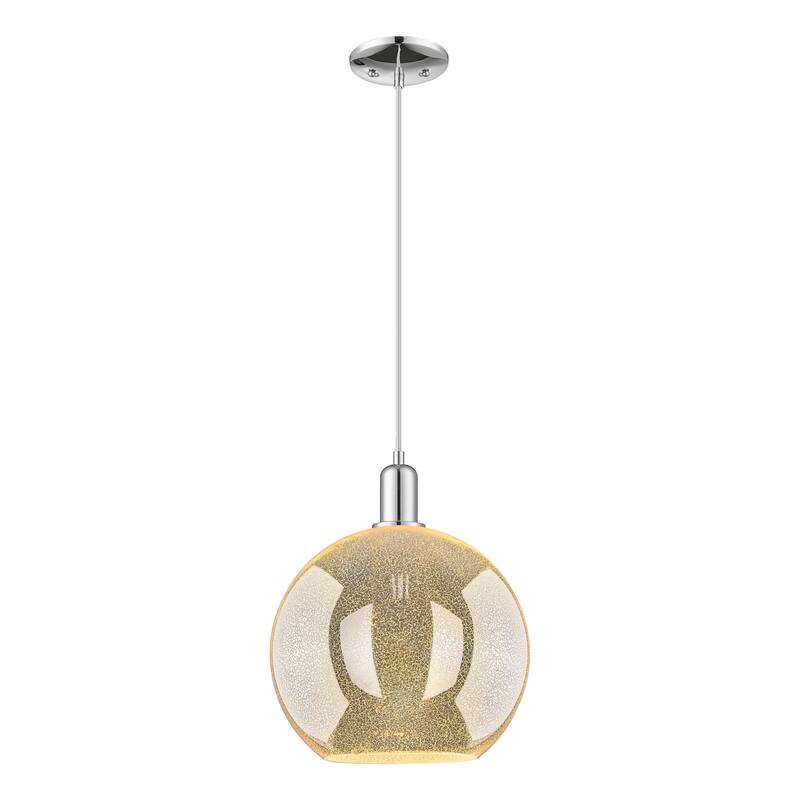 Innovations Lighting Endless Possibilities Arcadia - Athens - 1 Light 12" Cord Hung Mini Pendant - Mercury/Polished Chrome