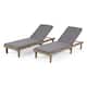 Option Gray Finish + Dark Gray Cushion