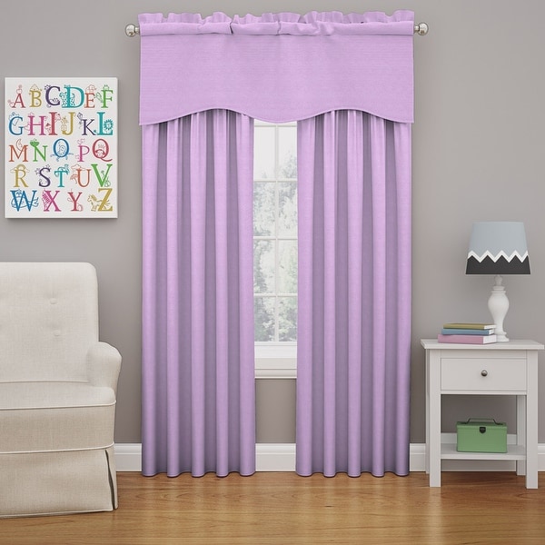 ECLIPSE Kendall Modern Blackout Thermal Rod Pocket Window Curtain for Bedro