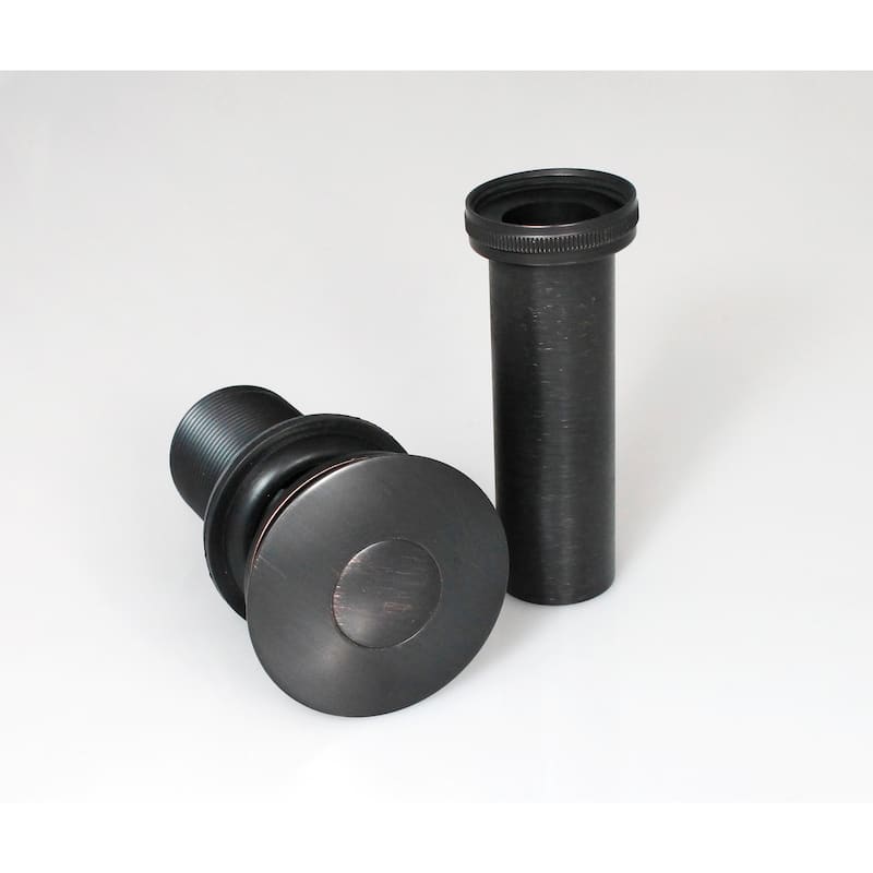 Keeney Push Button Bathroom Sink Drain without Overflow - N/A