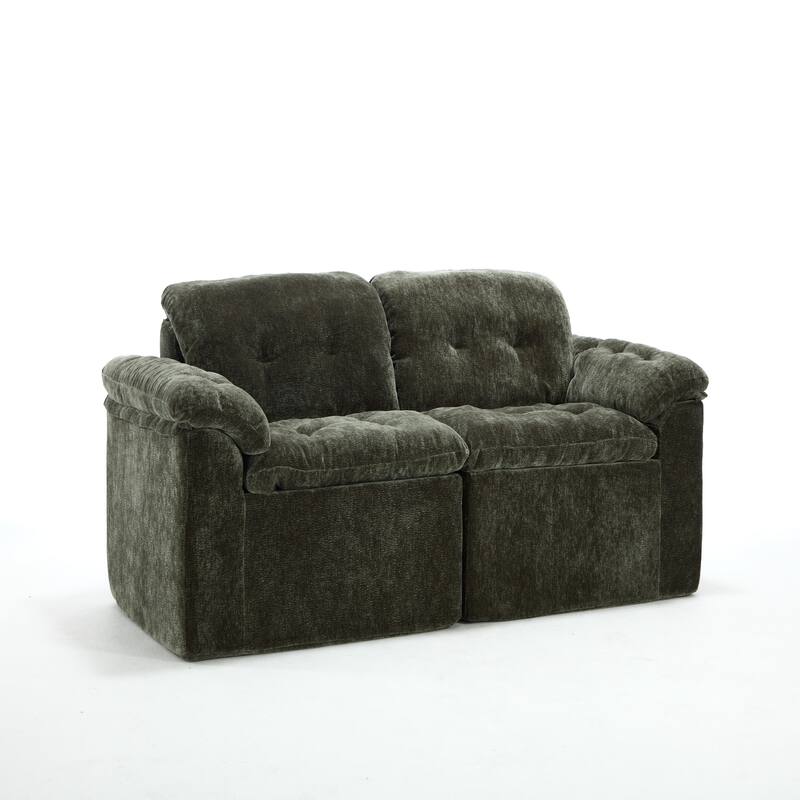 Modular Convertible Cushioned Sleeper Sofa Set