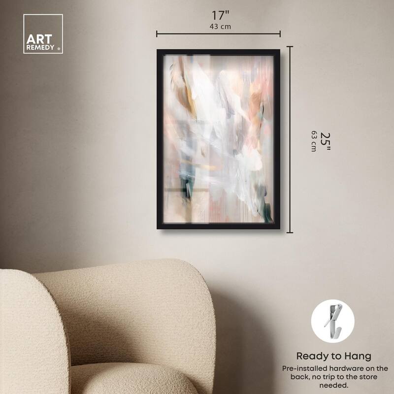 Drifting Colors I Shadowbox by Art Remedy