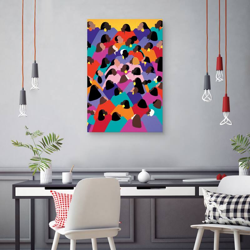 Circle of Promise by Synthia SAINT JAMES Canvas Art Print