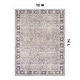 preview thumbnail 45 of 76, Vintage Washable Rug – Low Pile with Subtle Pattern, Perfect for Neutral Spaces in Living Room, Entryway, or Bedroom