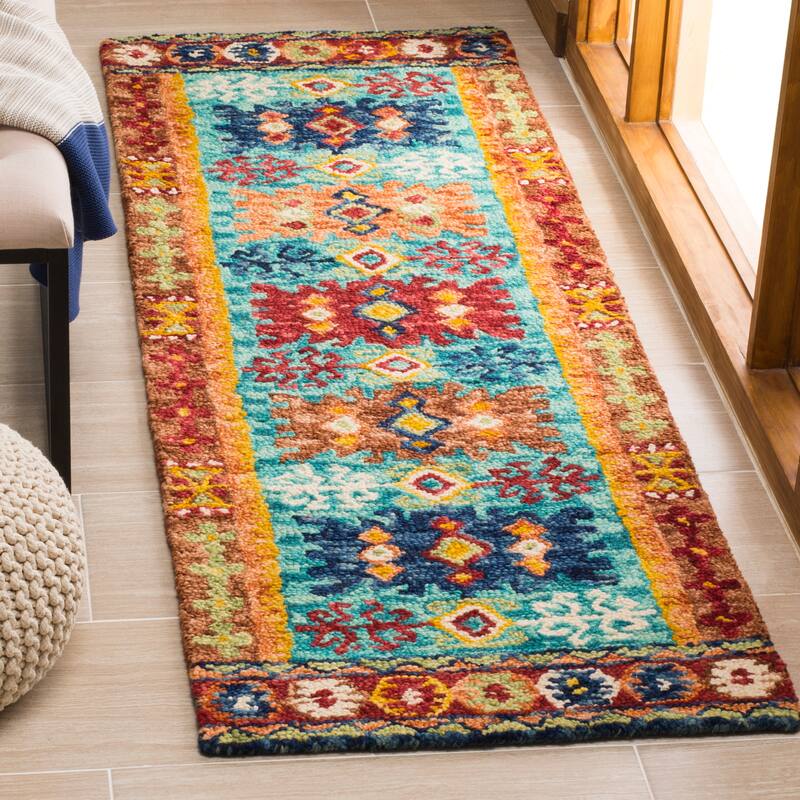 SAFAVIEH Handmade Aspen Evie Boho Tribal Wool Rug On Sale Bed Bath