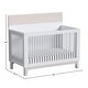 preview thumbnail 2 of 2, Rowan 56" Wide Convertible Crib, Ash Linen White