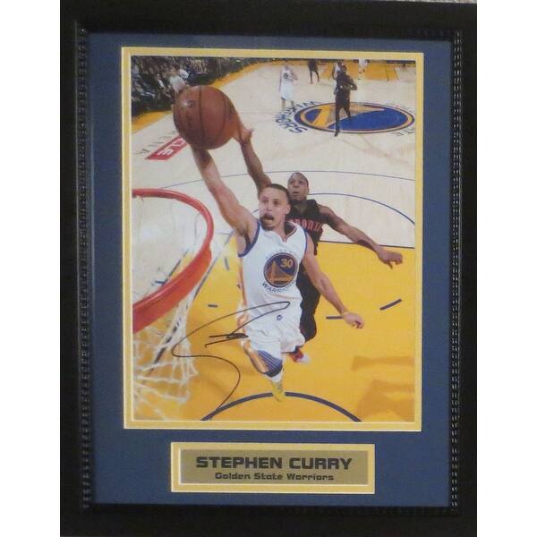 Shop Stephen Curry Autographed Warriors Signed Basketball 11x14