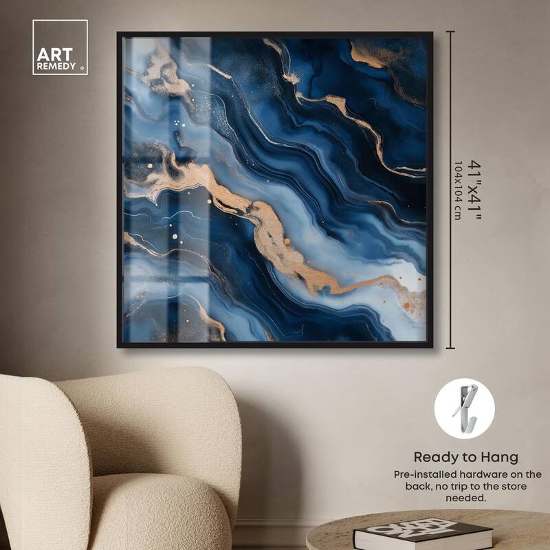 Deep Sea Geode II Shadowbox by Art Remedy