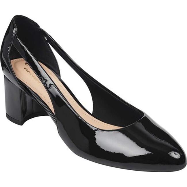 easy spirit black patent leather shoes