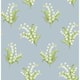 Farmington Blue Heather Lily of the Valley Wallpaper - On Sale - Bed ...