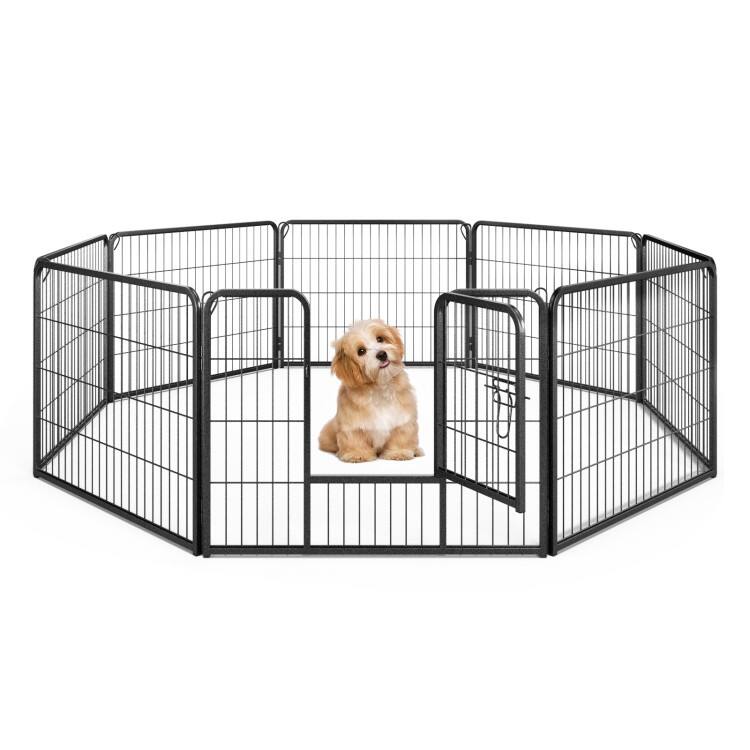 8 Panel Height Pet Fence Indoor Outdoor