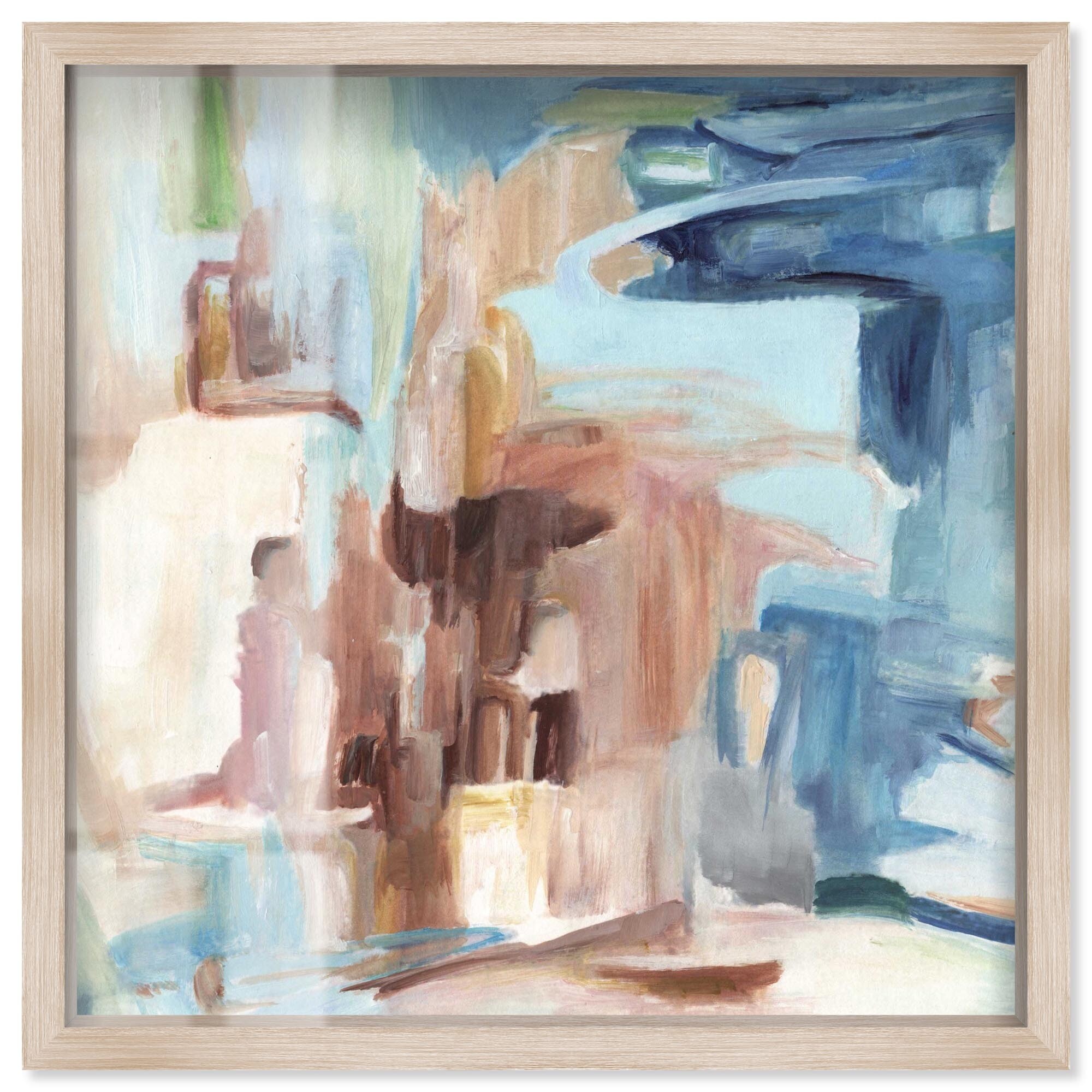 Wonder Tones Abstract Wall Decor Shadowbox Print by Art Remedy