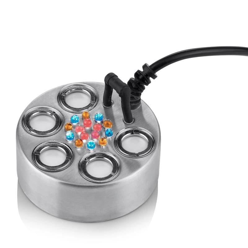 5 Jet Super Pond Fogger Kit 15 LED Lights