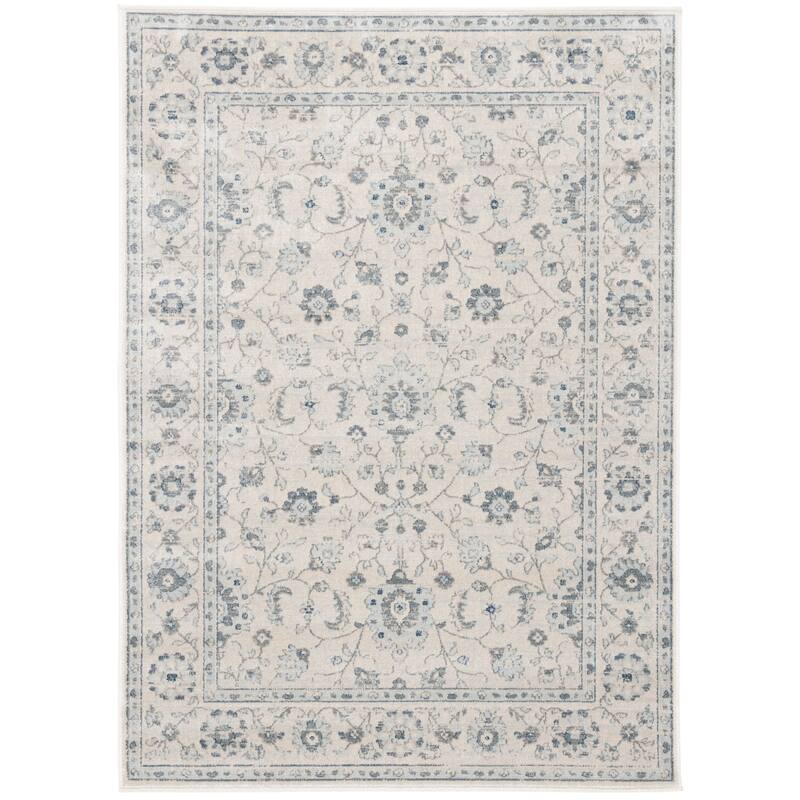 SAFAVIEH Vintage Naomi Oriental Viscose Rug - 3'3" x 4'7" - Slate/Cream