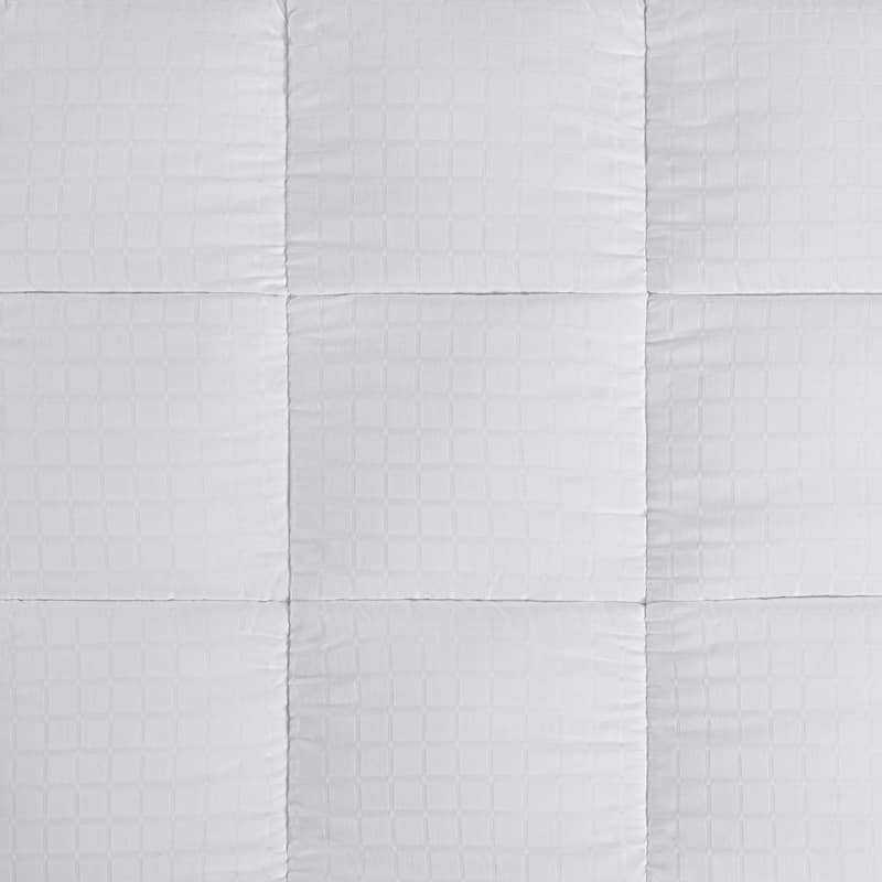 Serta ComfortSure Deluxe Pillow Top Mattress Pad, Cotton Dobby Cover