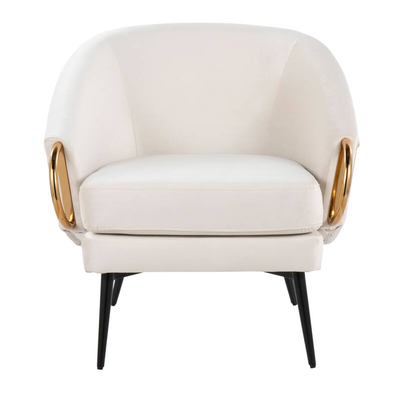 Silver Orchid Battista Accent Chair