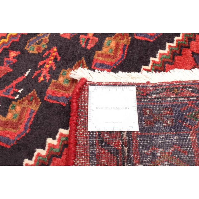 ECARPETGALLERY Hand-knotted Andelz Red Wool Rug - 4'8 x 6'11