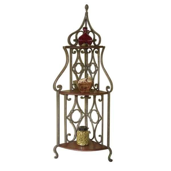 Shop Offex Traditional Quarter Round Corner Bakers Rack in ... (600 x 600 Pixel)