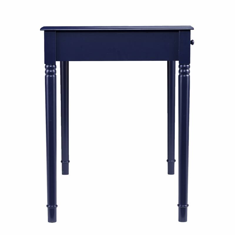 42.75" Navy Blue Writing Desk