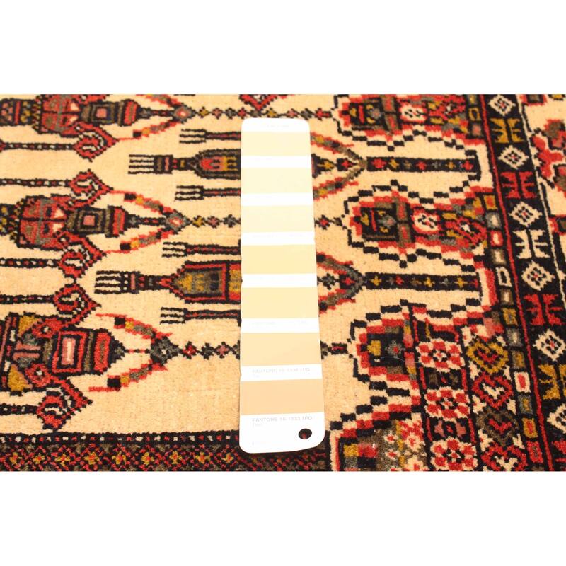 ECARPETGALLERY Hand-knotted Teimani Beige Wool Rug - 2'8 x 4'5