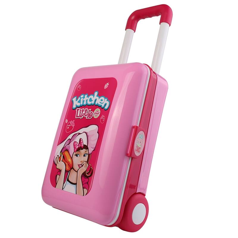 Pretend Play Kitchen Toy Storage Set for Kids