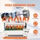 preview thumbnail 23 of 26, Continuous Bag Band Sealing Machine, Horizontal Band Sealer Machine with Digital Temperature Control, Bag Sealer