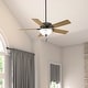 preview thumbnail 1 of 19, Hunter 52" Pro's Best Traditional Ceiling Fan with LED Light Kit and Pull Chain - DC Motor - ENERGY STAR! Noble Bronze