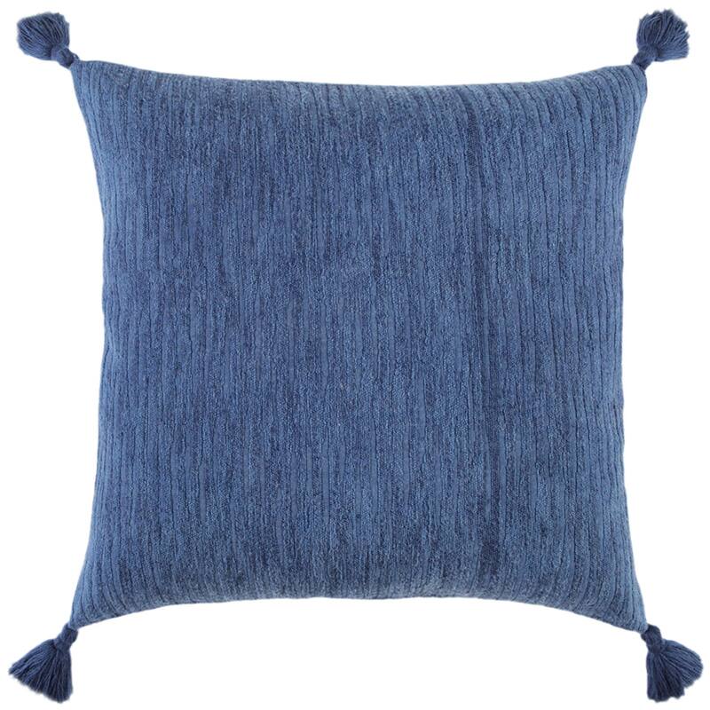 Solid With Tonal Abstract Cotton Pillow Cover