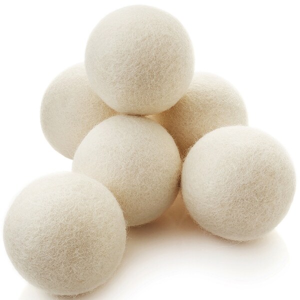 how big should wool dryer balls be
