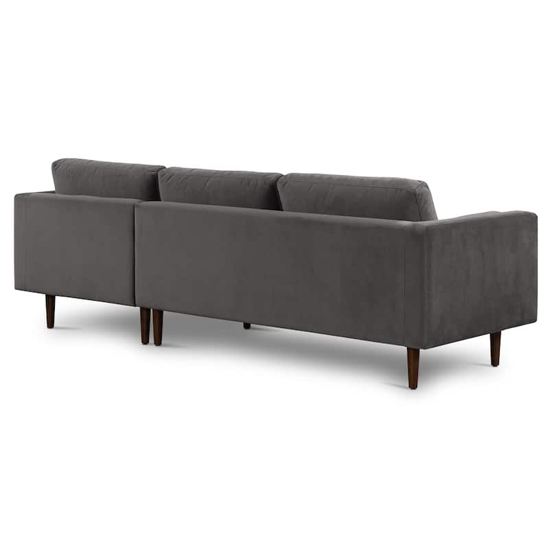 Poly & Bark Napa 104.5" Fabric Right Sectional Sofa