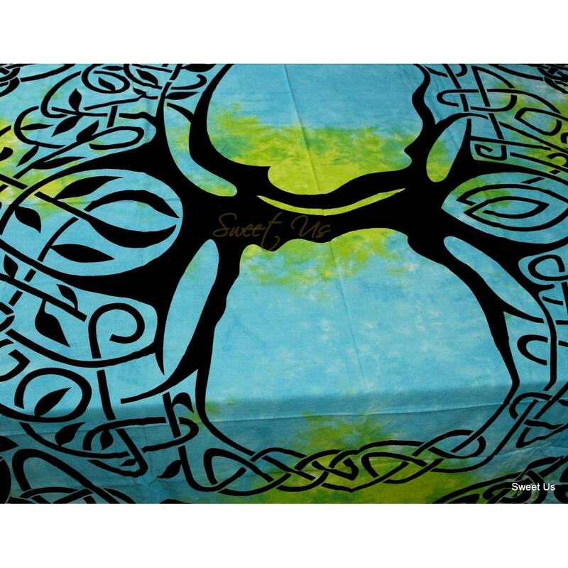 Celtic Tree of Life Tablecloth Square