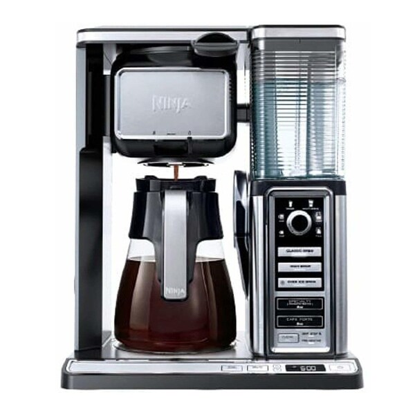 Ninja CF090CO Coffee Bar w/Glass Carafe and Auto-iQ One Touch