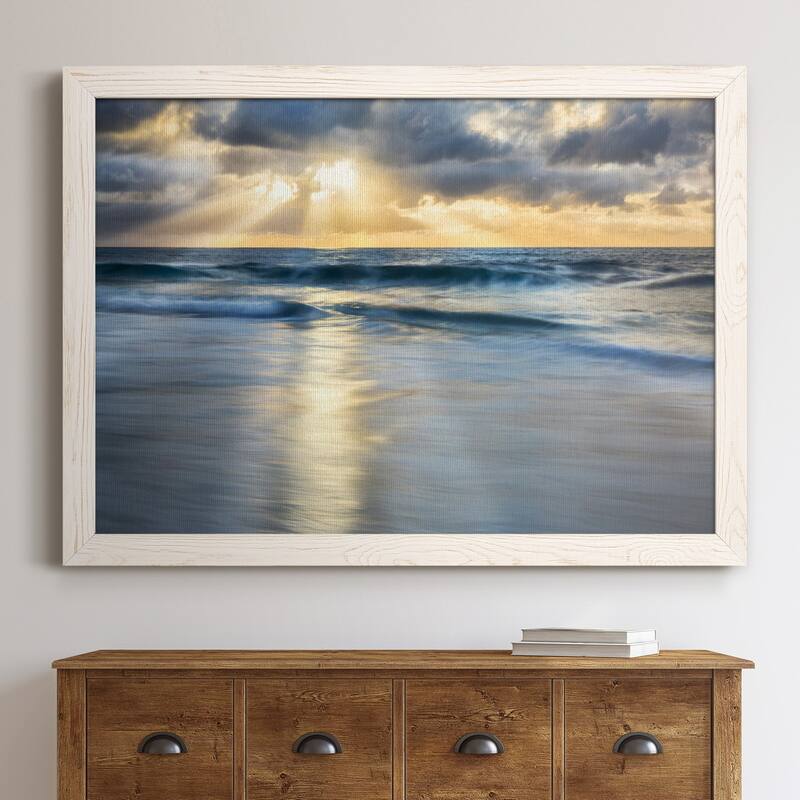 Cloudscape Shore-Premium Framed Canvas - Ready to Hang
