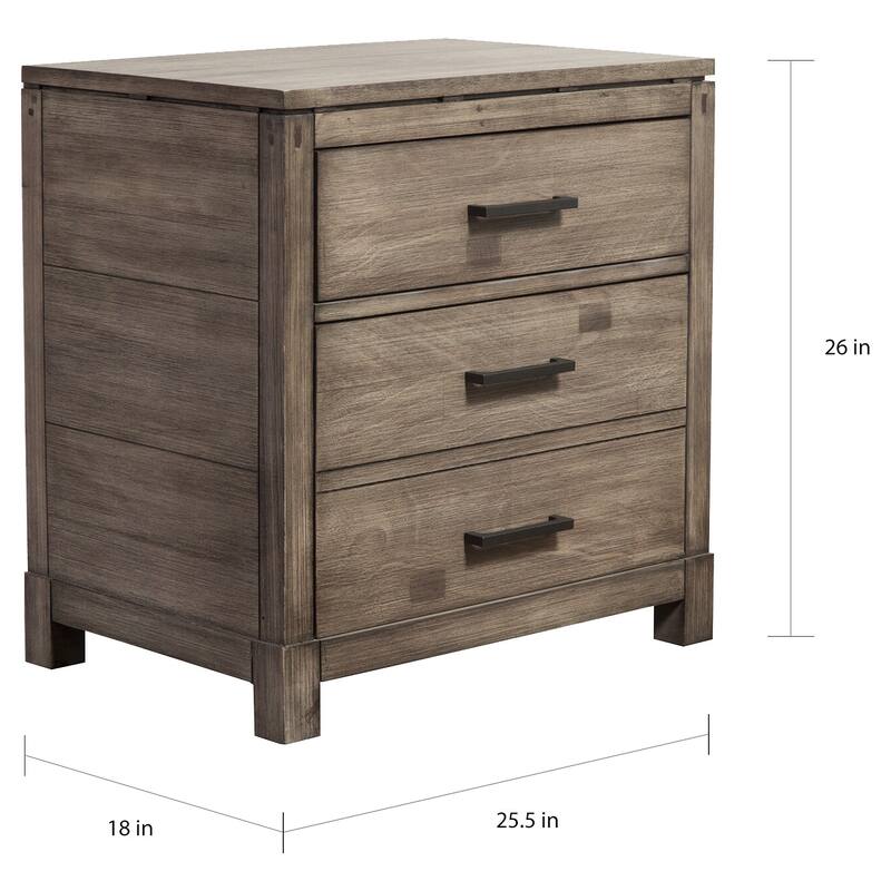 Carbon Loft Vinnie 2-drawer Nightstand