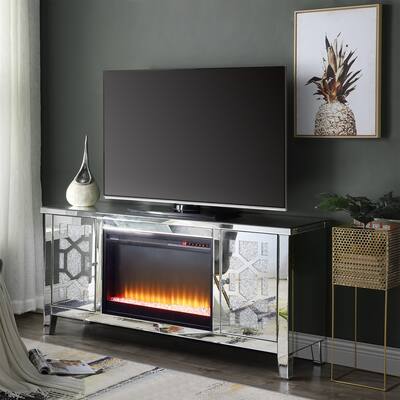 TV STAND with Fireplace