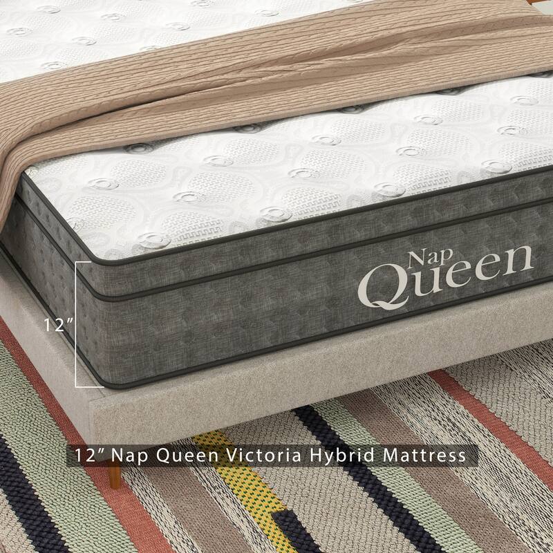 NapQueen Victoria 12" Cooling Gel Hybrid Mattress