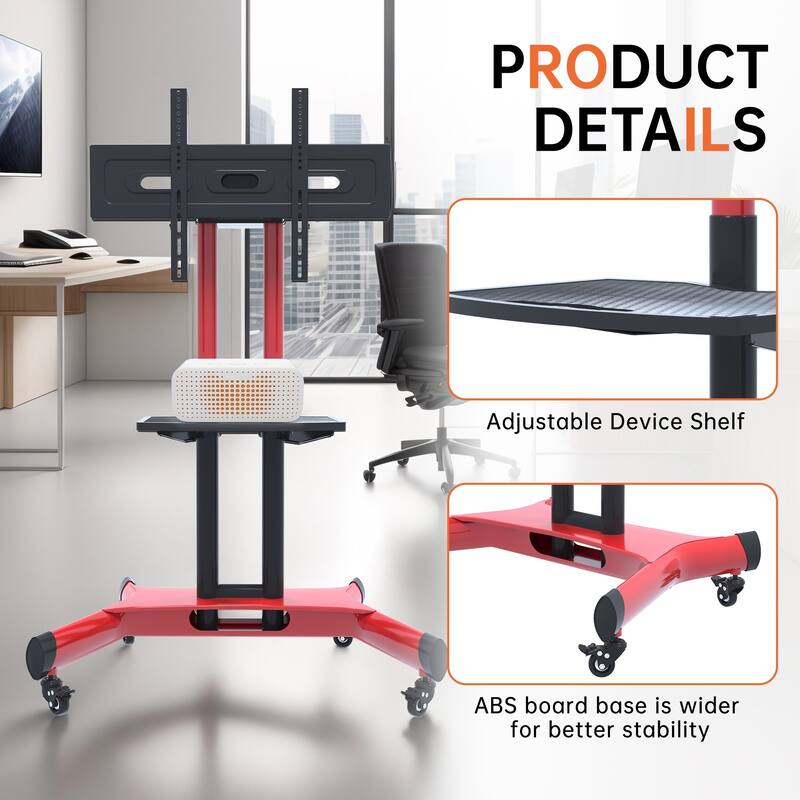 Swivel Universal TV Stand stand for 32-80 inch TVs tilting height adjustable