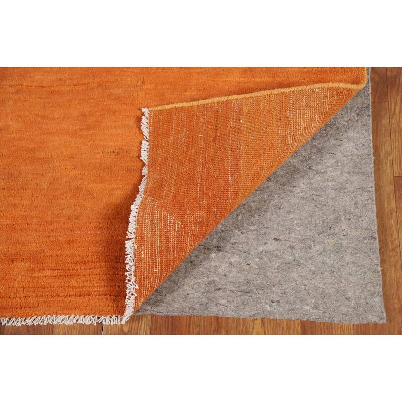 Modern Gabbeh Oriental Area Rug Handmade Living Roomwool Carpet - 4'8" x 6'7"