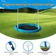 preview thumbnail 3 of 7, Metal Swing Stand With Saucer Outdoor Playground Metal Swing Set For Kids Outdoor Play