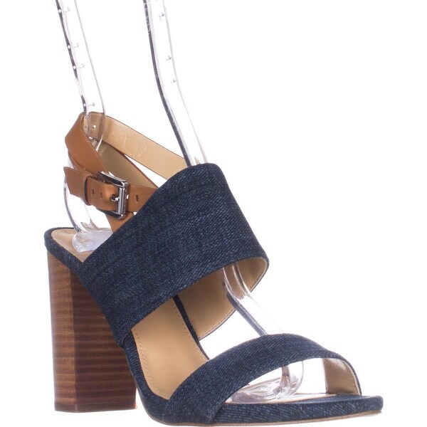 MICHAEL Michael Kors Arden Ankle Strap Sandals, Indigo/Acorn