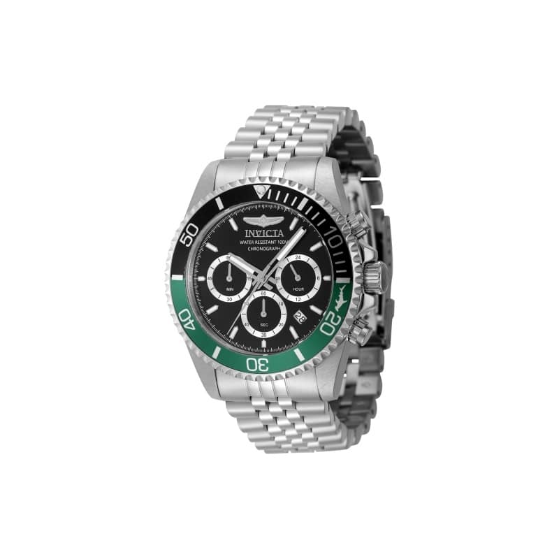 Invicta Men's 48380 Pro Diver Quartz Chronograph Black Dial Watch