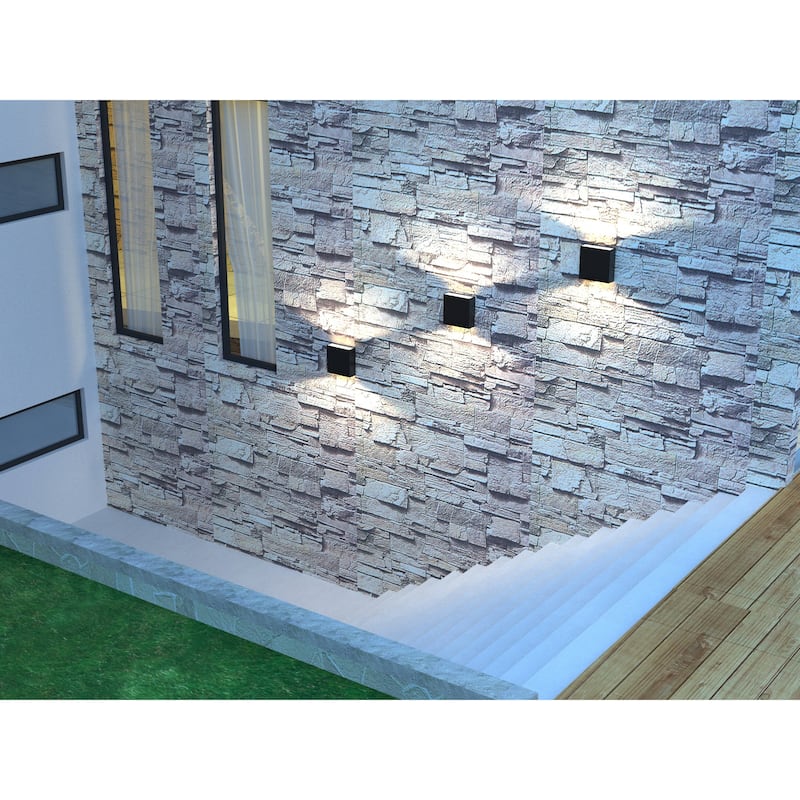 Inowel Wall Light Outdoor LED Lamp Sconce Lantern 6W 360Lm