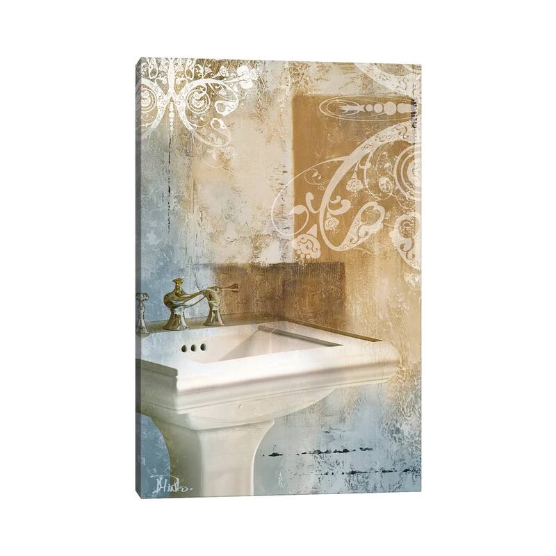 iCanvas "Bathroom & Ornaments II" by Patricia Pinto Canvas Print