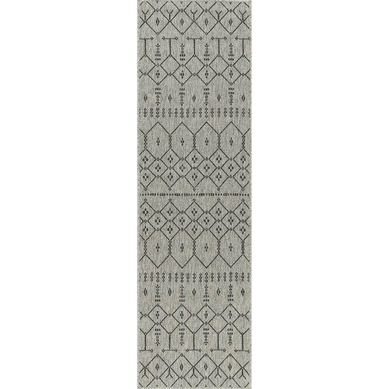 Seros Scandinavian Geometric Indoor/Outdoor Area Rug