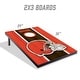 preview thumbnail 2 of 5, Cleveland Browns NFL Compact 2x3 Tailgate Cornhole Board Set