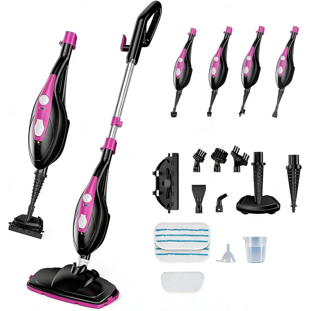 Steam Mop 10 in 1 MultiPurpose Handheld Steam Cleaner Detachable Floor Steamer